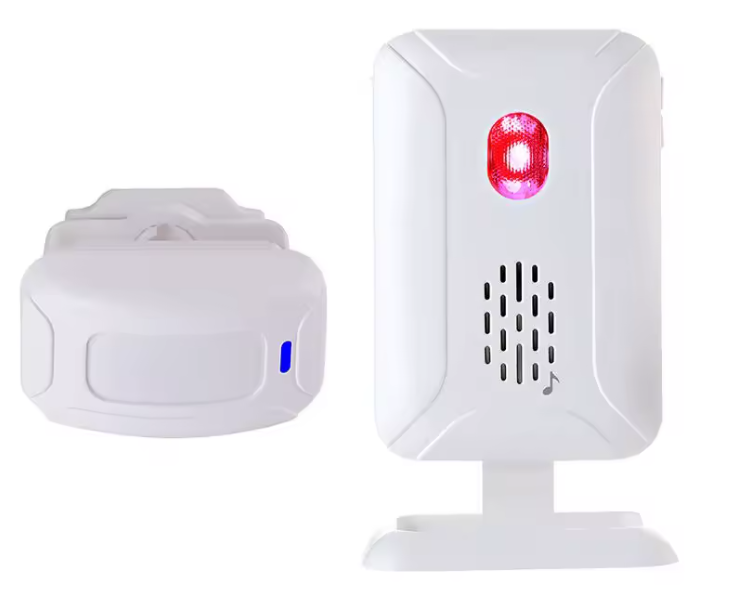WSDCAM Wireless Welcome Doorbell PIR Motion Detector Burglar Alarm Infrared Sensor Visitor Alarm Chime Door Bell